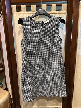 Cynthia Rowley Black and White Gingham Dress